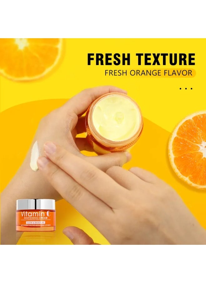 Vitamin С Cream Glow Moisturizing Hyaluronic Acid Nourishment Multi-Function Essence 50ml