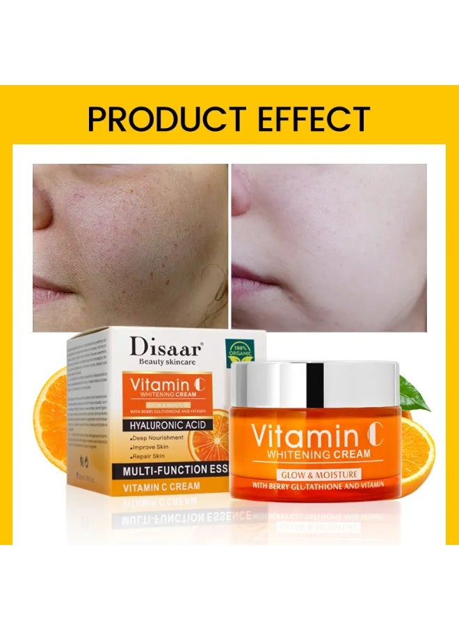 Vitamin С Cream Glow Moisturizing Hyaluronic Acid Nourishment Multi-Function Essence 50ml