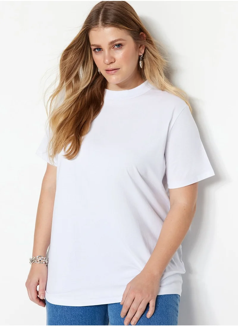 Trendyol Curve Crew Neck T-Shirt