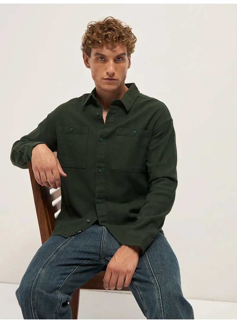 THE BEAR HOUSE  Men’s Trendy Shacket for All Seasons | Casual Overshirt Jacket for Men | Versatile Outerwear Layer for Office, Streetwear & Travel | Modern Smart Look for Everyday Outfits for Men | Best Price UAE