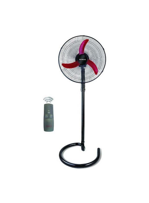 Shabah Stand Fan 20 Inch with Remote 500008740 Red/Black