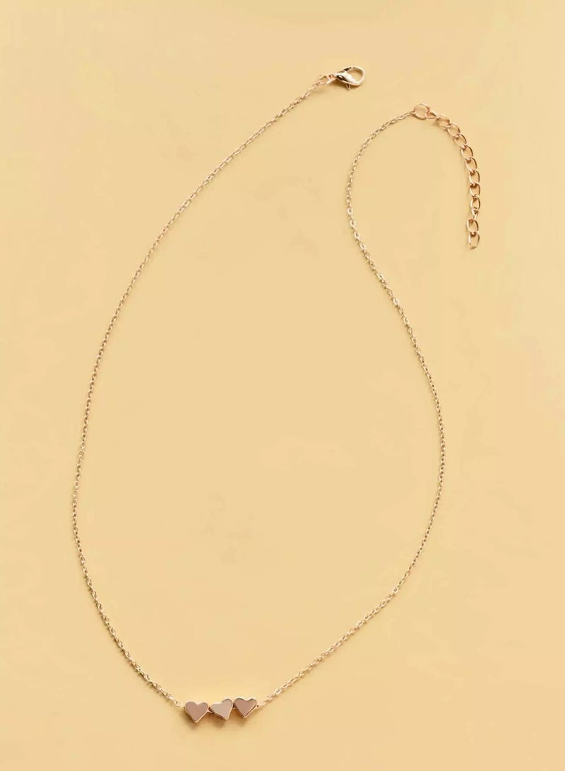 Girls Heart Charm Necklace  - Image 1