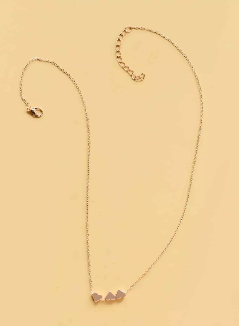 Girls Heart Charm Necklace  - Image 3