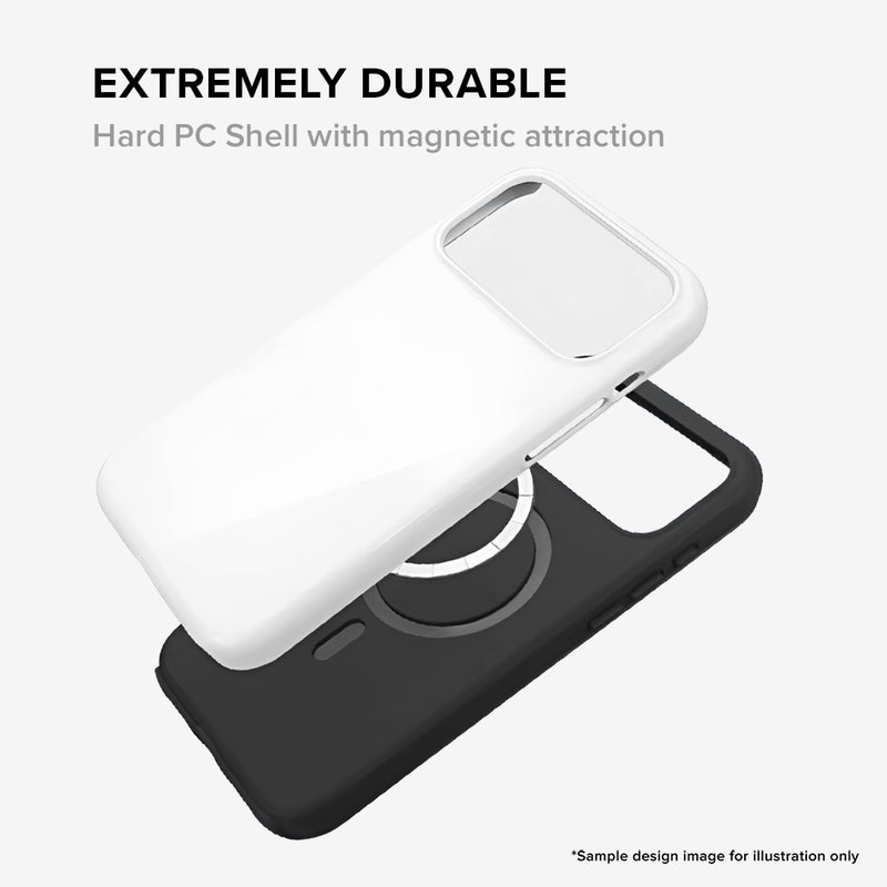 Stylizedd حافظة مغناطيسية Tough Pro لجهاز iPhone 17 Pro Max، طبقتين هجين PC + TPU غلاف موبايل غير لامع - كرة القدم - بلجيكا، إ. هازارد - Image 2