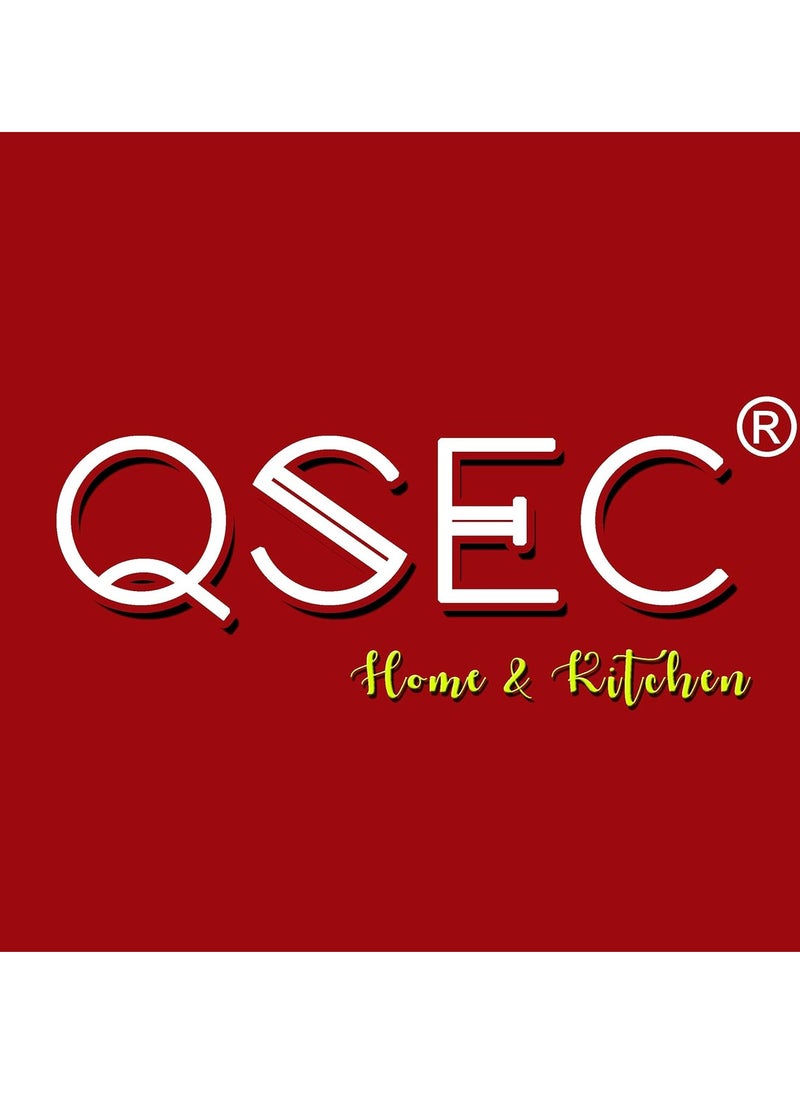 QSEC - Stainless Steel Idli Cooker Multi Kadai Steamer with sandwich Bottom induction dhokla cooker All-in-One Big Size 5 Plate 2 Idli | 2 Dhokla | 1 Patra | Momo's | 3 in 1 | 285 mm Dia. - Image 1
