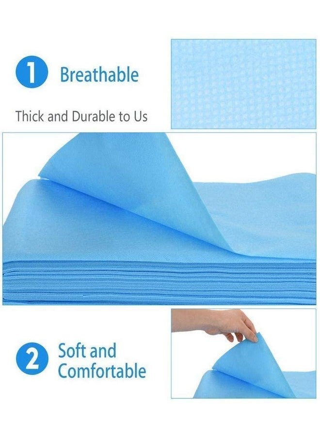 KUDIZE Disposable Non-Woven Laminated Water Proof 30 GSM Bed Sheet for Hospital; Hotel; Spa and Beauty Parlor (63 x 80 Inch)(160.00 x 203.20 cm) (Pack of 10) - Image 4