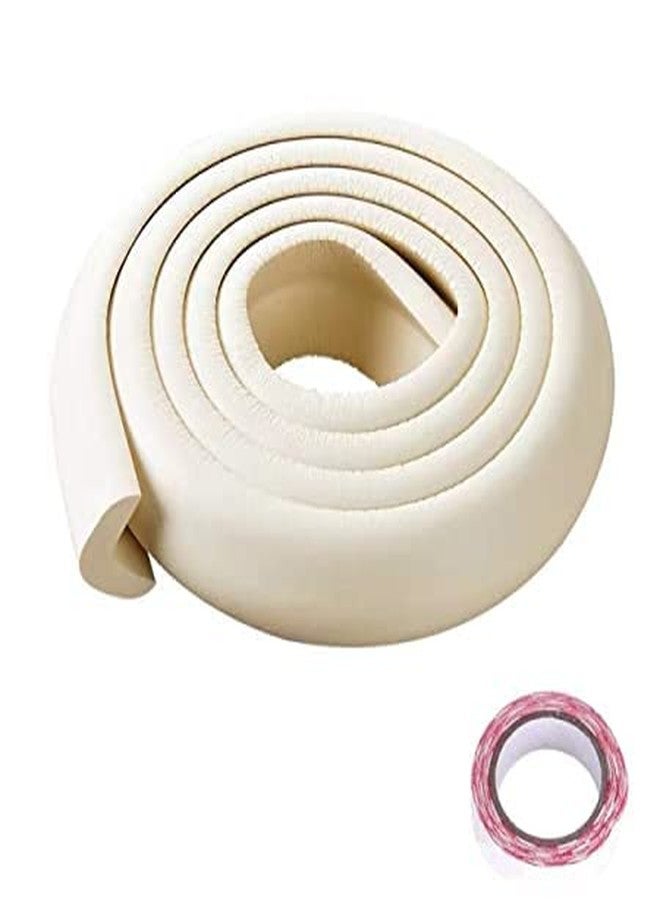 PRAYAS Edge & Corner Guards for Kids - Density Baby Proof Table Protector-Corner Cushion and Edge Safety Bumpers (Cream) - Image 1