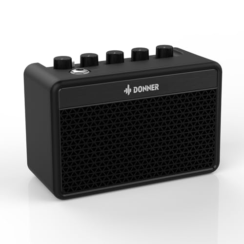 Donner Mini Guitar Amp Small Electric Amplifier 5W Portable, Practice Guitar Combo Amp DA-10 - Image 1