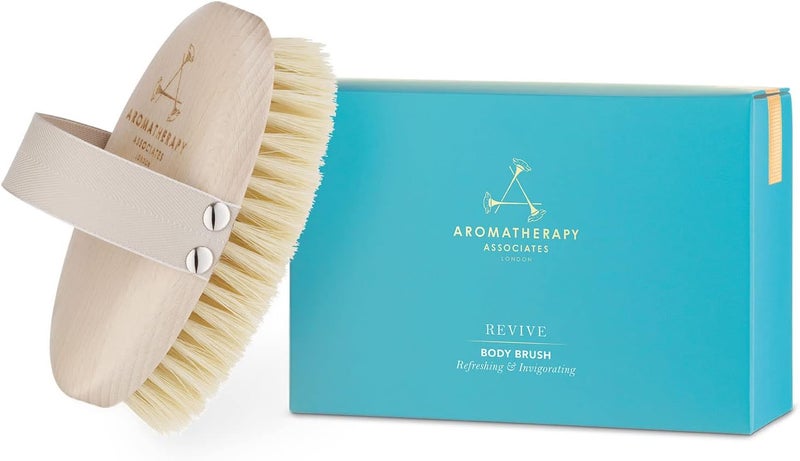 Aromatherapy Associates Revive Body Brush Exfoliating Body Brush with Vegan Agave Sisal Bristles for Dry Skin and Stimulating Circulation
