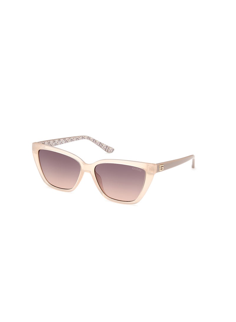 GUESS Women's UV Protection Cat Eye Sunglasses - GU791957F58 - Lens Size: 58 Mm - Image 1