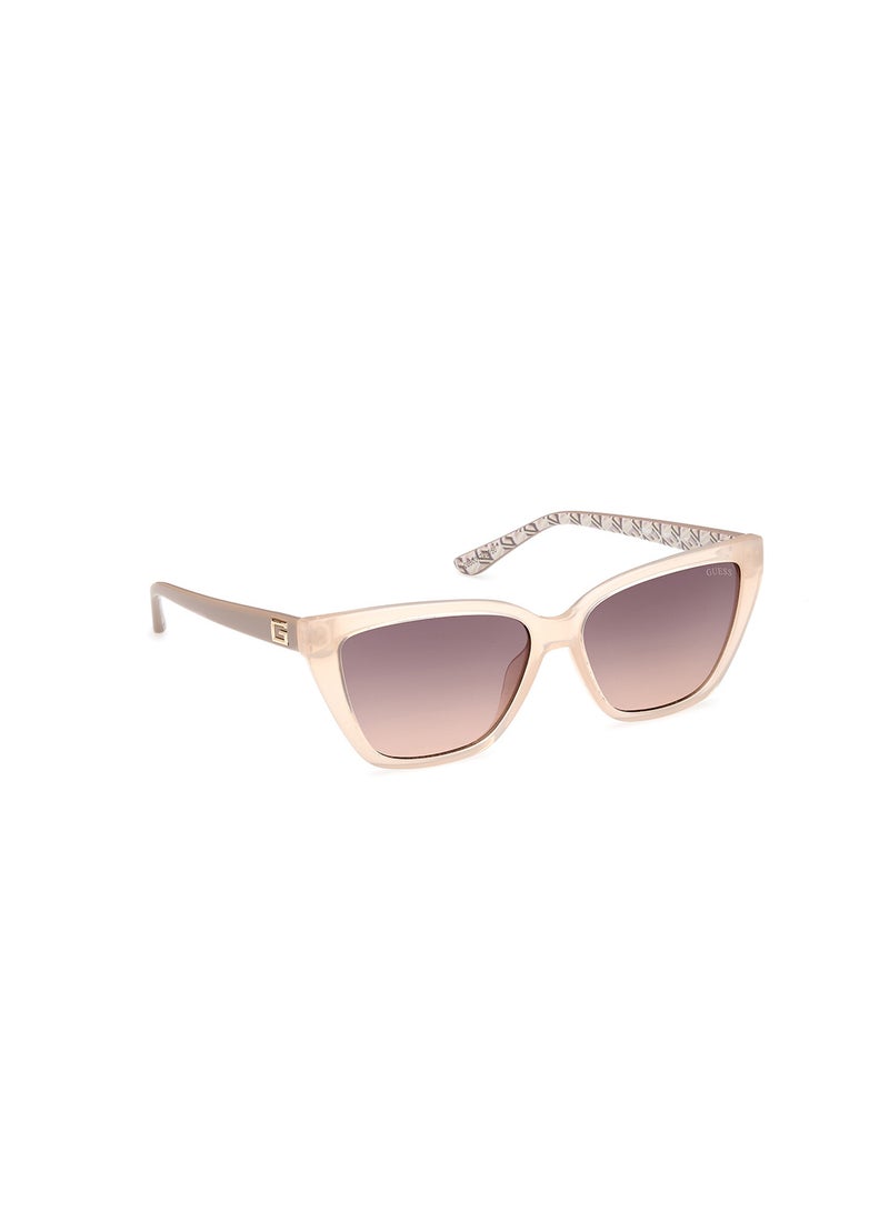 GUESS Women's UV Protection Cat Eye Sunglasses - GU791957F58 - Lens Size: 58 Mm - Image 3
