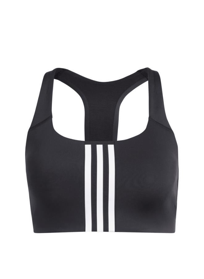 اديداس حمّالة صدر Powerimpact Training Medium-Support 3-Stripes - Image 3