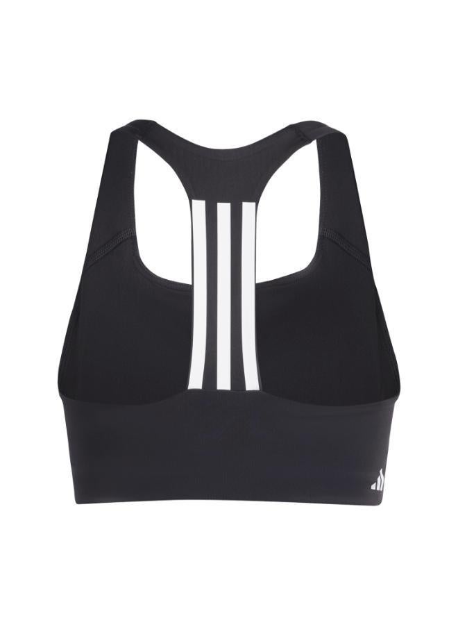اديداس حمّالة صدر Powerimpact Training Medium-Support 3-Stripes - Image 2