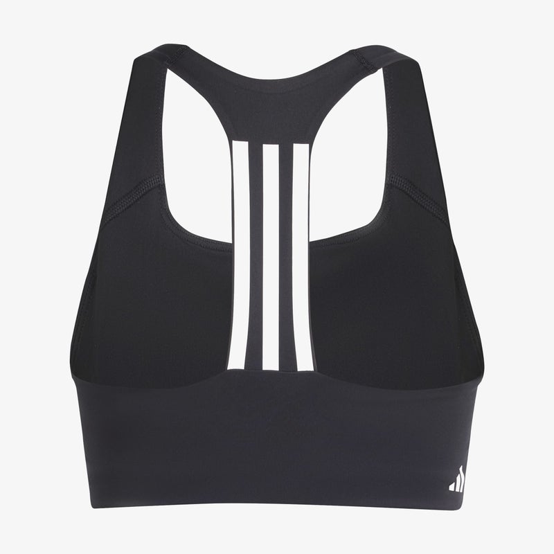 اديداس حمّالة صدر Training Medium Support 3 Stripes - Image 3
