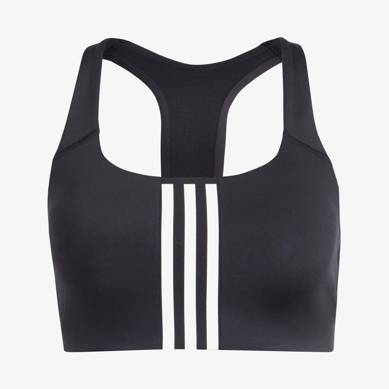 اديداس حمّالة صدر Training Medium Support 3 Stripes - Image 2
