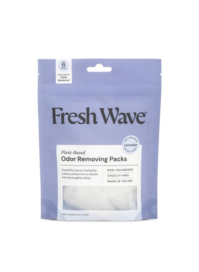Fresh Wave - Packs Of 6 Odor Removing Lavender - Image 1