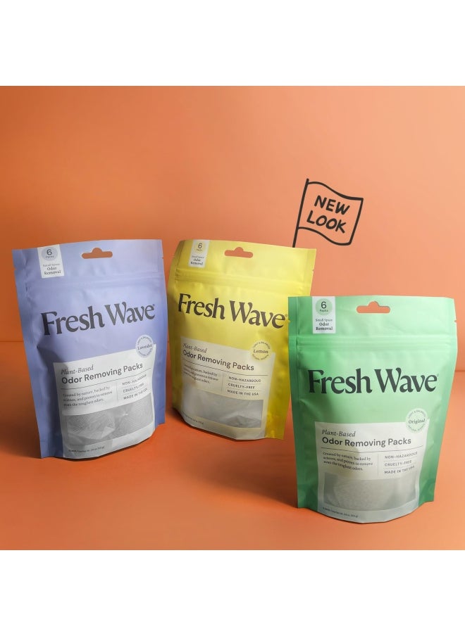 Fresh Wave - Packs Of 6 Odor Removing Lavender - Image 1