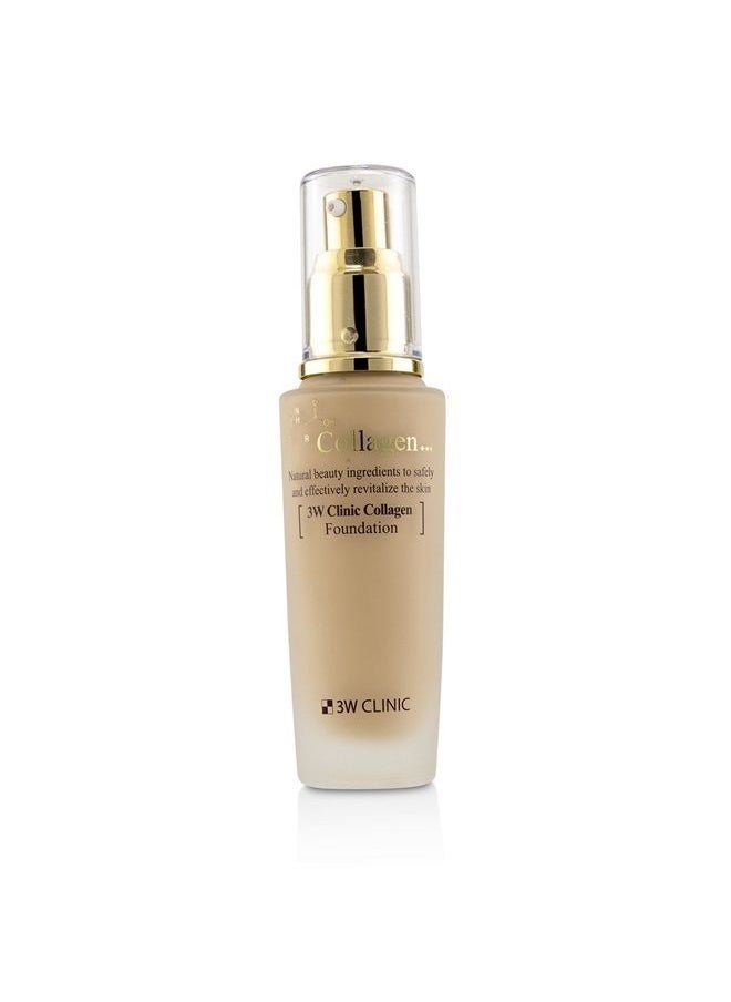 3W CLINIC Collagen Foundation - # 23 (Natural Beige)  - Image 2