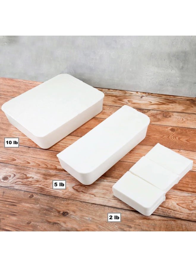 Primal Elements White Soap Base - Moisturizing Melt and Pour Glycerin Soap Base for Crafting and Soap Making, Vegan, Cruelty Free, Easy to Cut, Unscented - 5 Pound - Image 3