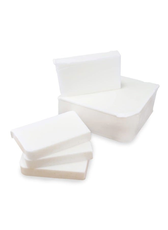 Primal Elements White Soap Base - Moisturizing Melt and Pour Glycerin Soap Base for Crafting and Soap Making, Vegan, Cruelty Free, Easy to Cut, Unscented - 5 Pound - Image 2