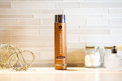 KERATHERAPY Keratin Infusion Repair Conditioner, 10.1 fl. oz., 300 ml - Repairs Dry, Damaged or Frizzy Hair with Caviar Extract, Argan Oil & Kerabond - Image 2