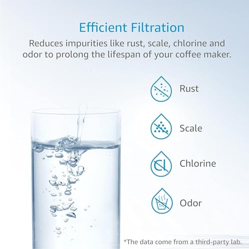 AquaCrest AQUA CREST Coffee Water Filter, Replacement for De'Longhi Filter, TÜV SÜD Certified, 5513292811, DLS C002, CFL-950, SER3017, ECAM/ETAM Series, EC680, BCO420 (Pack of 2） - Image 3