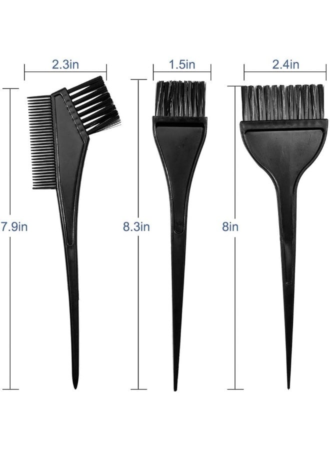 MOMENT Hair Dye Color Brush And Bowl Set, 4Pcs Color Bowl Brushes Tool Mixing Bowl Kit Tint Comb For Hair Tint Dying Coloring Applicator  - Image 5