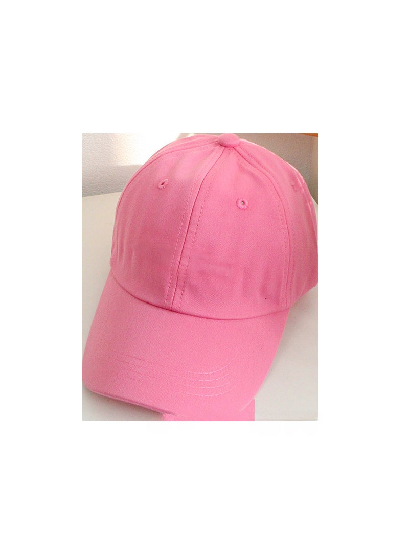 Generic - Kids Baseball Cap Hip Hop Dance Spring Fall Pink Cap - Image 1