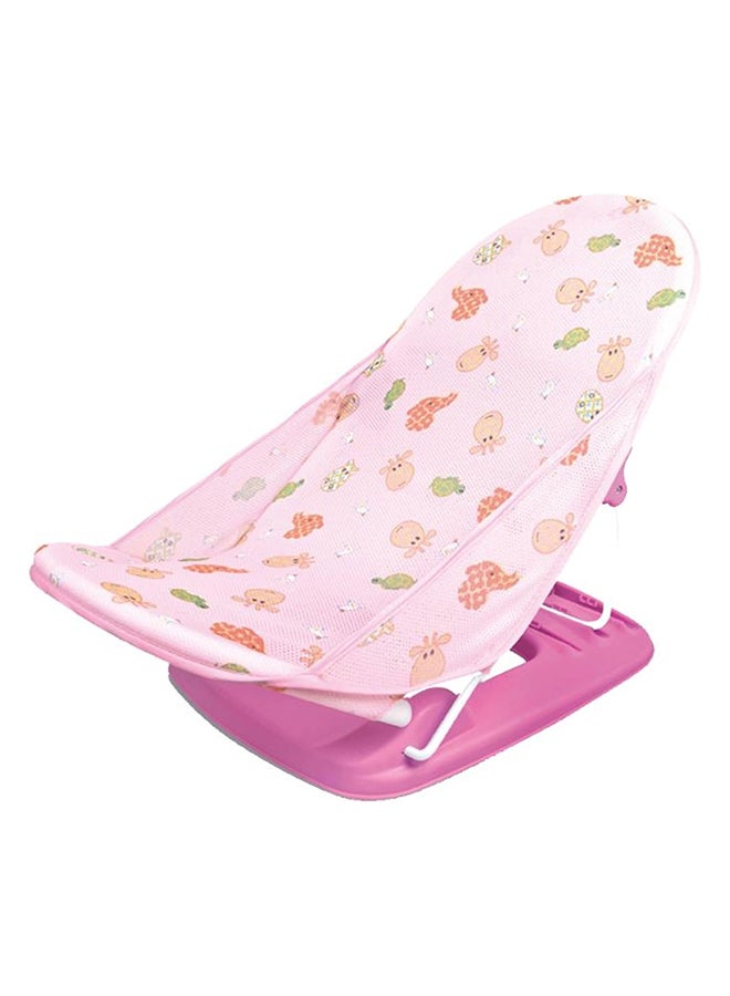 Tiibaby Deluxe Baby Bather, 3-Position Recline, Pink, 0-18 Months  - Image 1