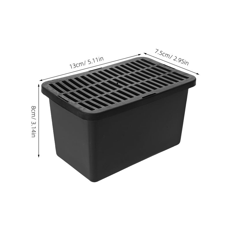 15 Pcs Small Pet Travel Carrier Box with Lid for Reptiles Turtles Lizards Hamsters - Image 3