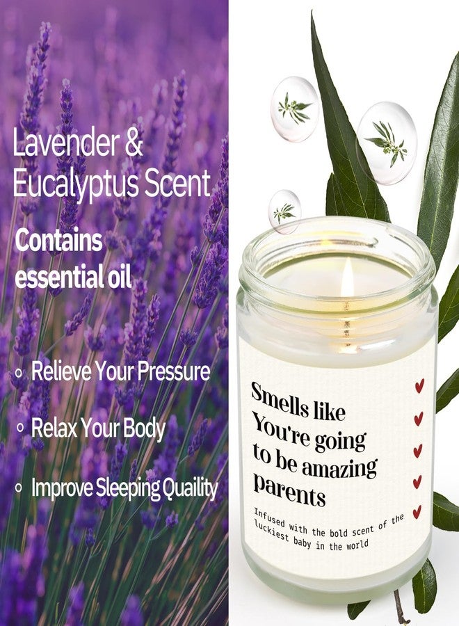 SteadStyle New Parents Gifts for Couples, Soy Wax Lavender Scented Candle - Gender Reveal Gifts for Parents to Be (7oz) - Image 4