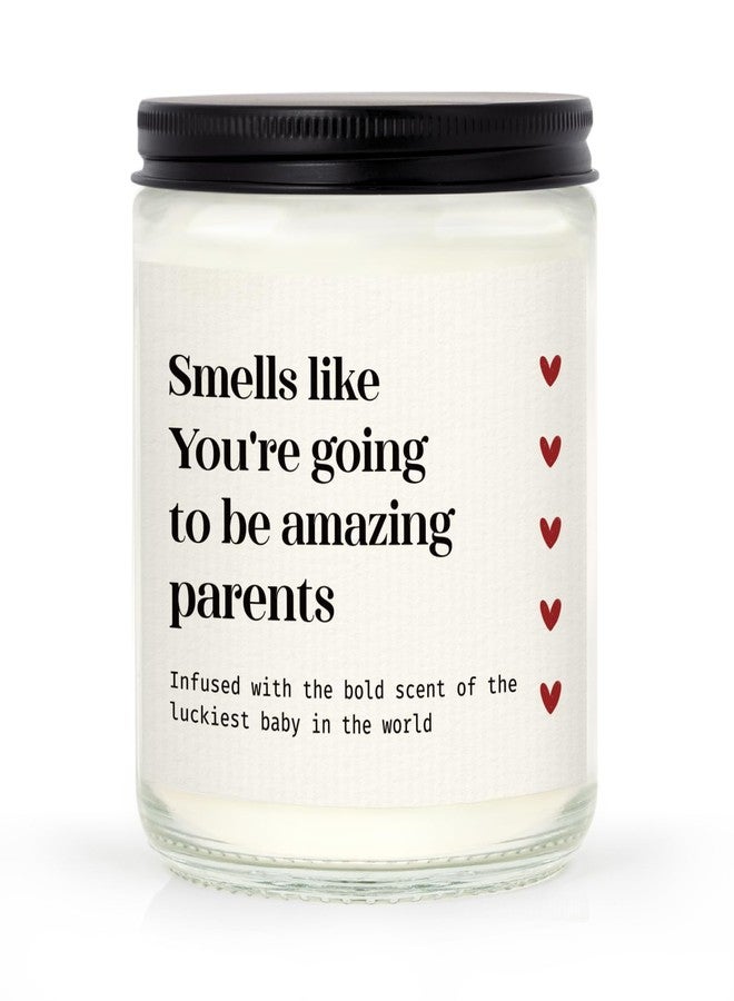 SteadStyle New Parents Gifts for Couples, Soy Wax Lavender Scented Candle - Gender Reveal Gifts for Parents to Be (7oz) - Image 1