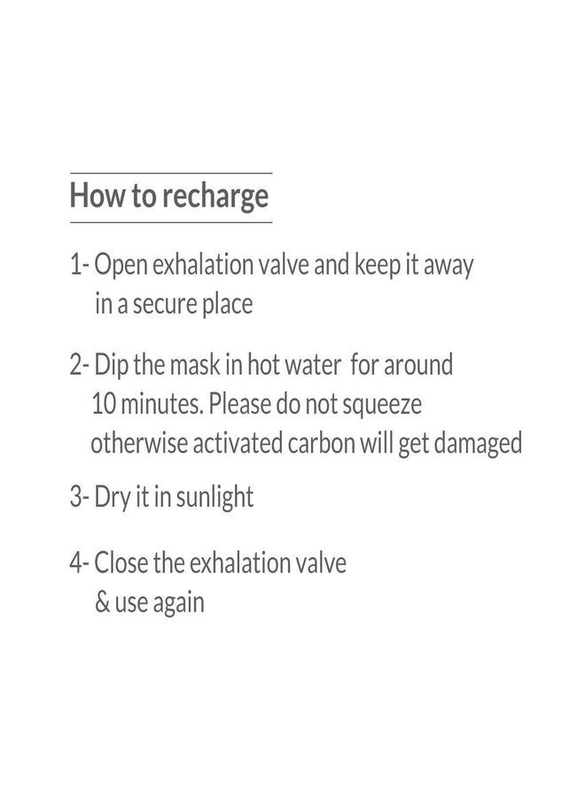 Bodyguard N99 + PM2.5 Cotton Reuseable 6 Layer Anti Pollution Face Mask (Black, With Valve, Pack of 1) for Unisex | Nose Clip for Better Fit | Exhalation Valve for Easy Breathing - Image 4