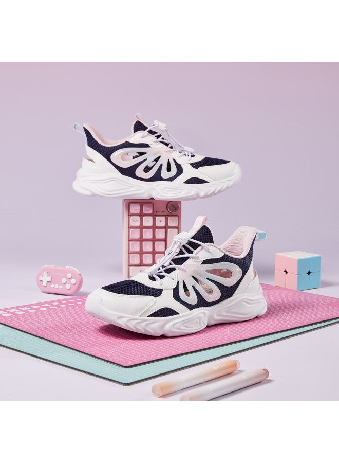 XTEP Summer Girls' Breathable Hollow-out Sports Casual Shoes 2025 New Low-top Big Kids' Shoes Kids' Shoes - Image 5