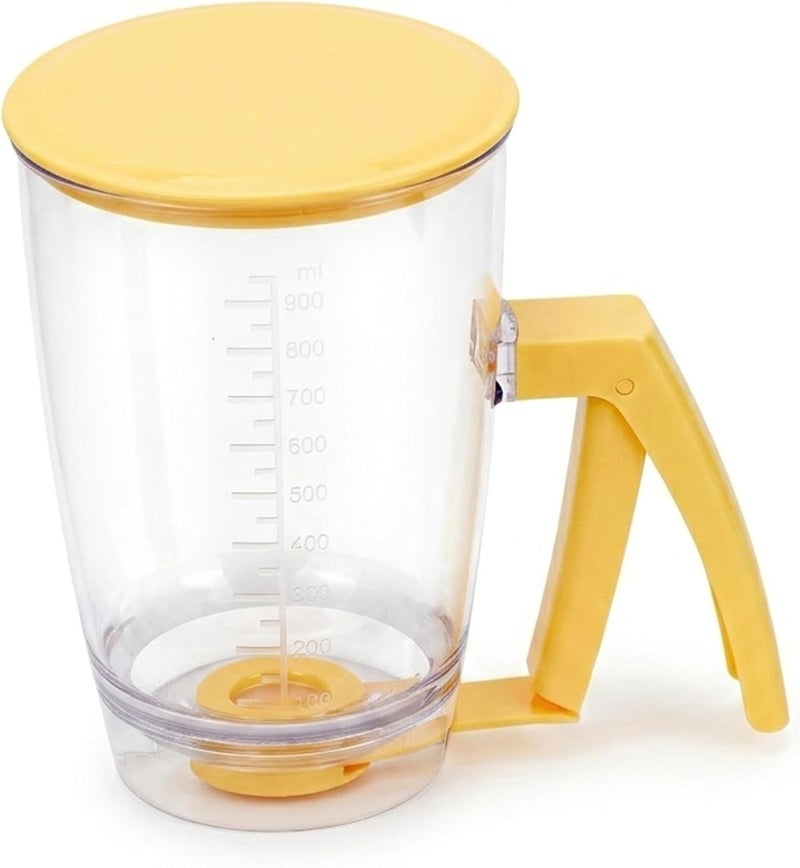 Cuisine Art Pancake Batter Dispenser with Trigger Handle, 1.2L Precision Batter Pourer for Pancakes, Waffles, Crepes & Cupcakes — Leak-Proof Dispenser with Airtight Lid - Image 1