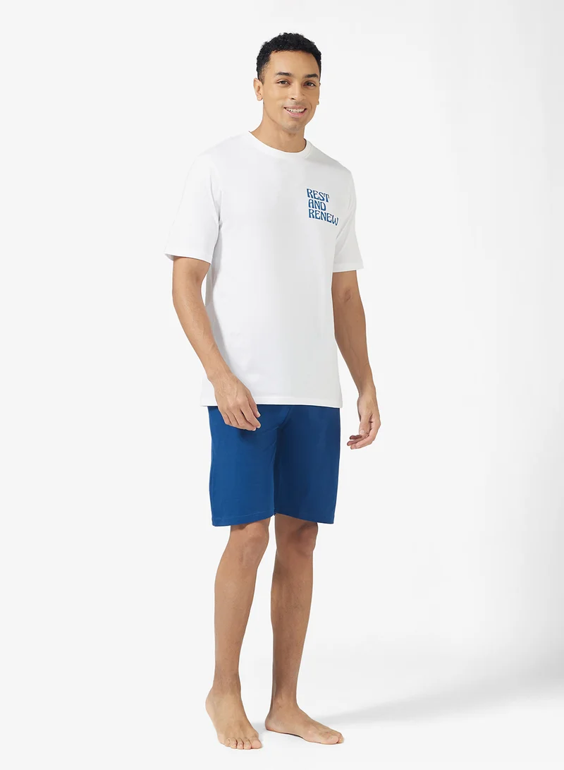 Robert Wood Nightwear T-Shirt & Shorts Sets
