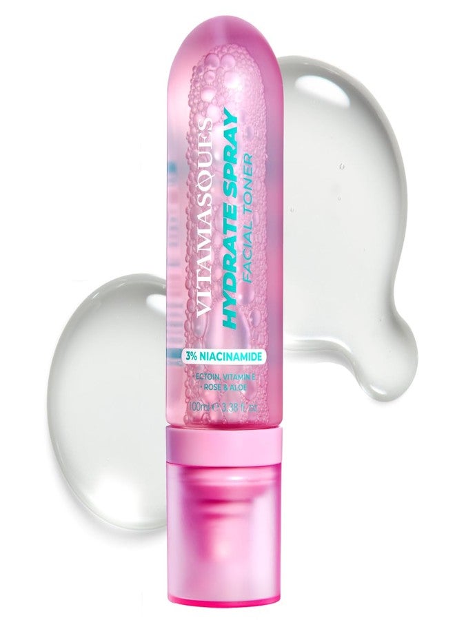 Vitamasques Hydrating Toner for Face - Facial Toner with Niacinamide - Instant Refreshment & Lasting Hydration - 3.38 Fl Oz - Image 1