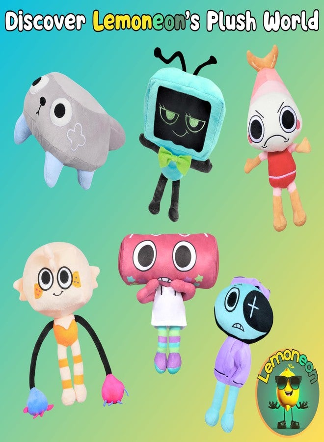 Lemoneon 9" Cosmo Plush Stuffed Figure Pillow for Video Game Fans Room Decor with a Sticker Set - Image 4