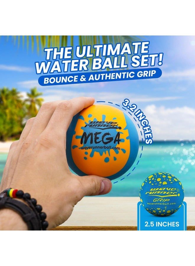 Wave Runner Water Skipping Ball- The Aqua Bounce Pool Balls (2-Pack) with Mesh Bag Ages - Outdoor Toys, Pool Toys, Beach Vacation Essentials, Easter Basket Stuffers, Camping, Games - Image 3