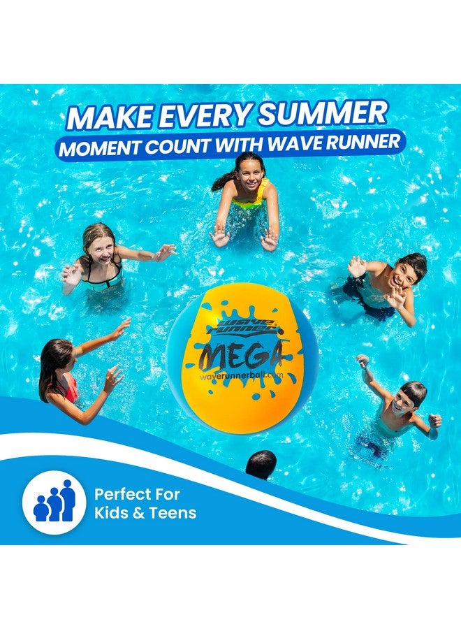 Wave Runner Water Skipping Ball- The Aqua Bounce Pool Balls (2-Pack) with Mesh Bag Ages - Outdoor Toys, Pool Toys, Beach Vacation Essentials, Easter Basket Stuffers, Camping, Games - Image 4