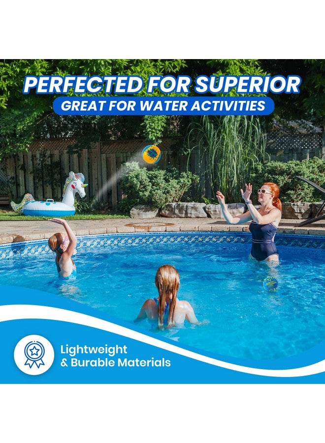 Wave Runner Water Skipping Ball- The Aqua Bounce Pool Balls (2-Pack) with Mesh Bag Ages - Outdoor Toys, Pool Toys, Beach Vacation Essentials, Easter Basket Stuffers, Camping, Games - Image 5