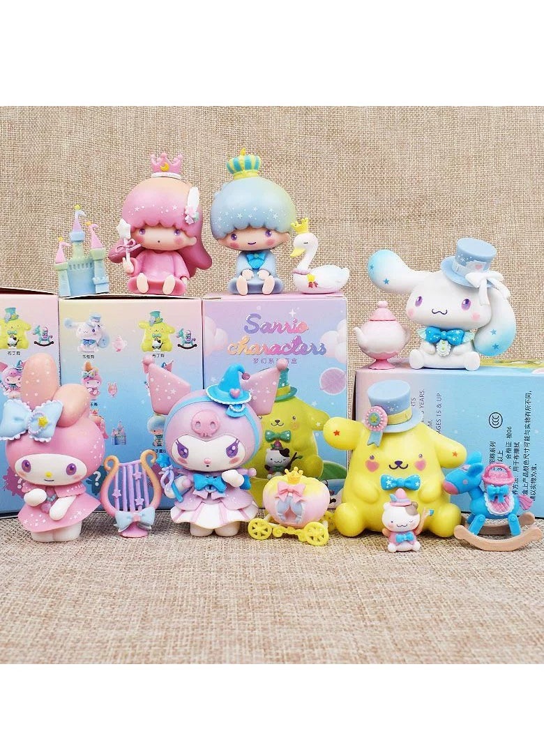 kuromi 100% Random Collectible Figures Sanrio Kuromi Style Mystery Capsule Box 1pcs  - Image 1