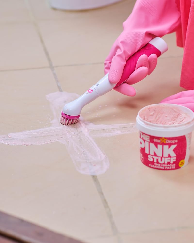 Stardrops - The Pink Stuff - The Miracle Scrubber Kit - 4 Cleaning Brush Heads - Image 3