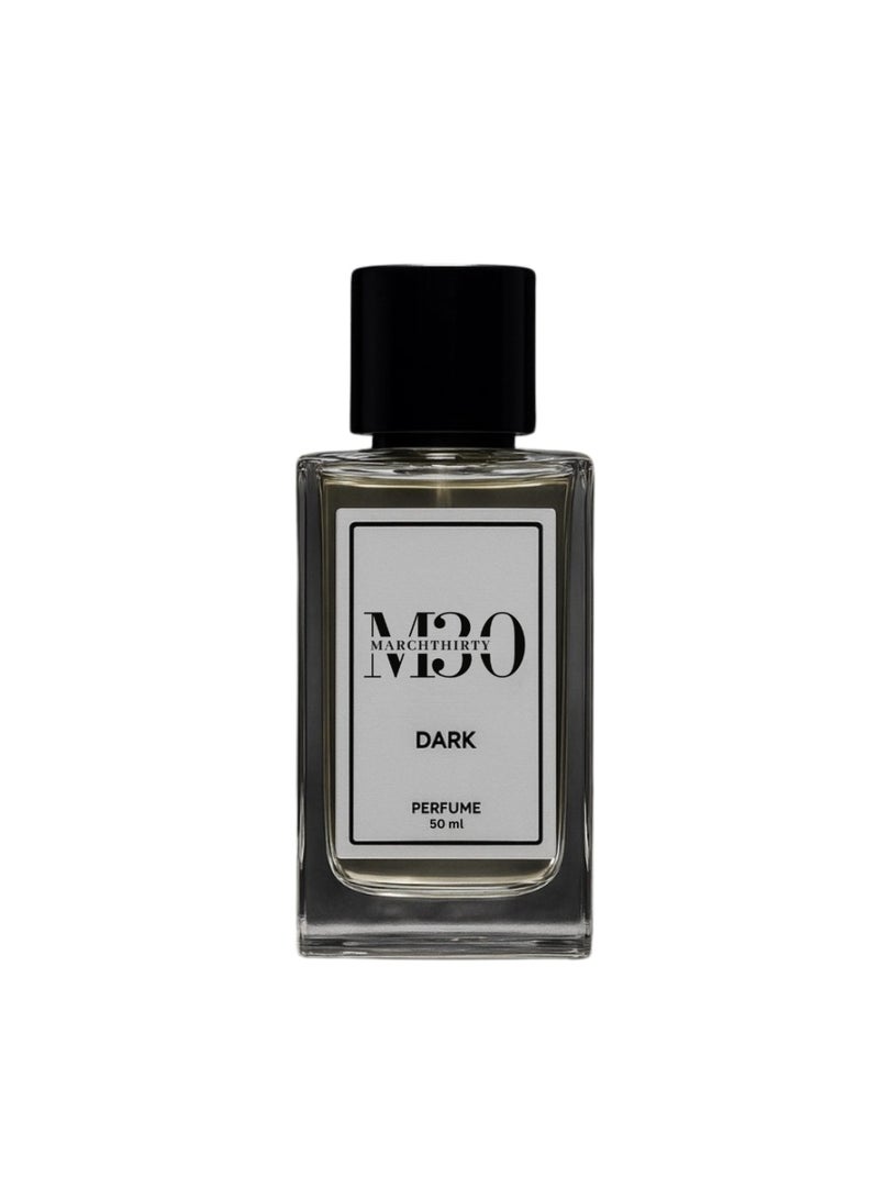 March Thirty DARK Eau de Parfum 50ml – Unisex Leather, Fruity, Smoky, Amber Long-Lasting Perfume - Image 2