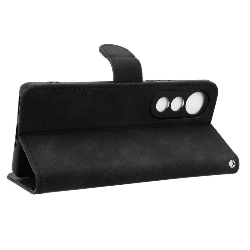 erorex For Tecno Pova Curve 5G  Feel Magnetic Flip Leather Phone Case(Black) - Image 5