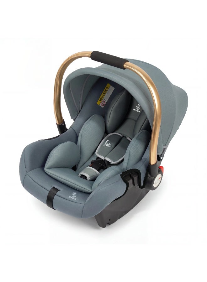 NIVORRA Premium Baby Car Seat & Carrier - Lightweight, 3-Point Harness, 0-13 kg (Newborn to 15 Months) - Image 1
