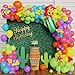 Eopelsm Mexican Fiesta Party Decorations 146pcs Fiesta Pastel Balloon Arch Garland Kit Cactus Llama Foil Balloons Taco Twosday Birthday Decoration Cinco De Mayo Taco Party Supplies - Image 2