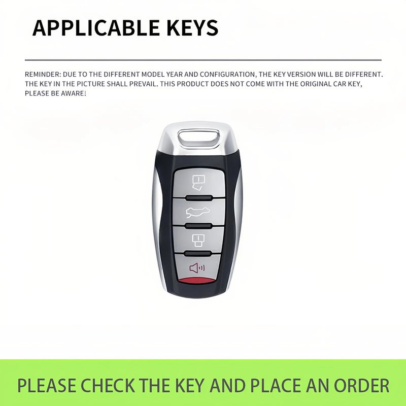 Zinc Alloy Car Key Case For Haval H6 H9 H2 H7 Old M6 Keychain Remote Cover Shell Housing Fob Accessories  (Brown) - Image 3