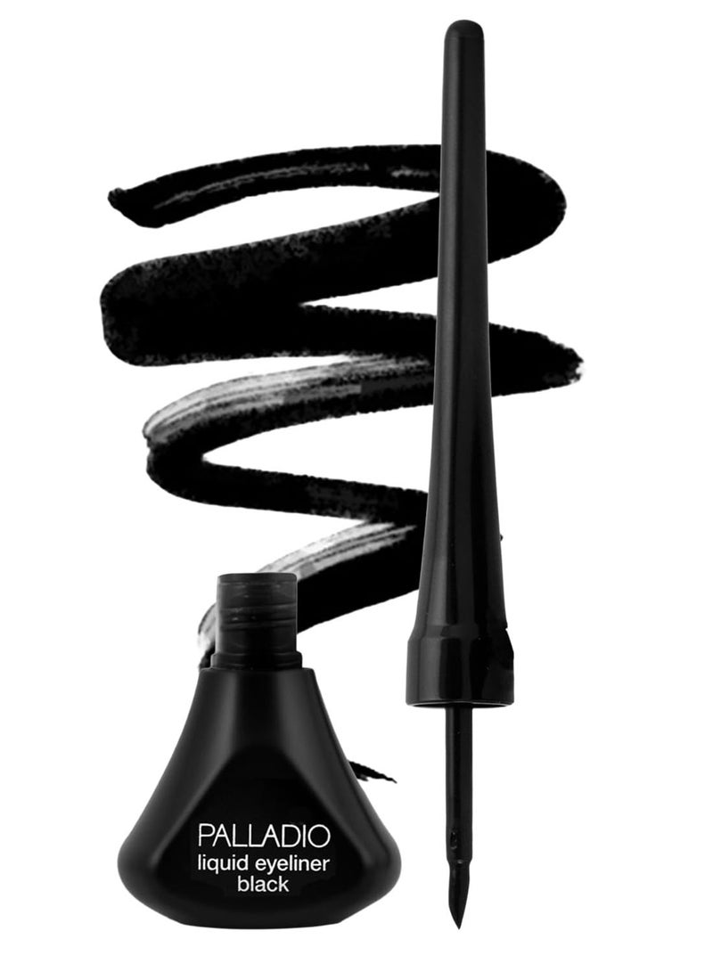 بالاديو آيلاينر سائل من بالاديو، مقاوم للتلطخ وطويل الثبات، ELLS260 – أسود - Image 1