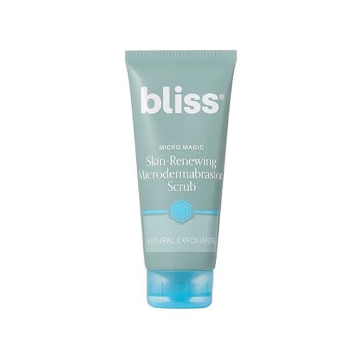Bliss Micro Magic Skin-renewing Microdermabrasion Scrub | Smoothing Volcanic Pumice & Purifying Kaolin Clay | Refreshed Glow Straight-from-the-Spa | Tightens Pores & Brightens Skin | 3.4 fl oz - Image 1